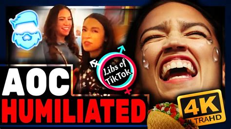 Aoc Just Got Destroyed By Libsoftiktok In Hilarious Caught On Camera