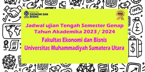 Jadwal Ujian Tangah Semester Genap T A Genap Fakultas