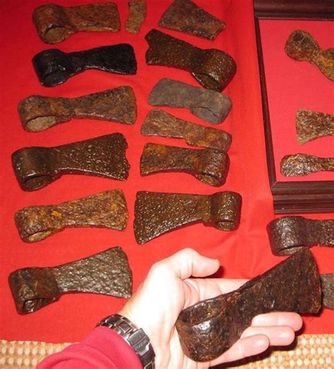 Shawnee Indian Forged Iron Trade Axes S To S Mad River