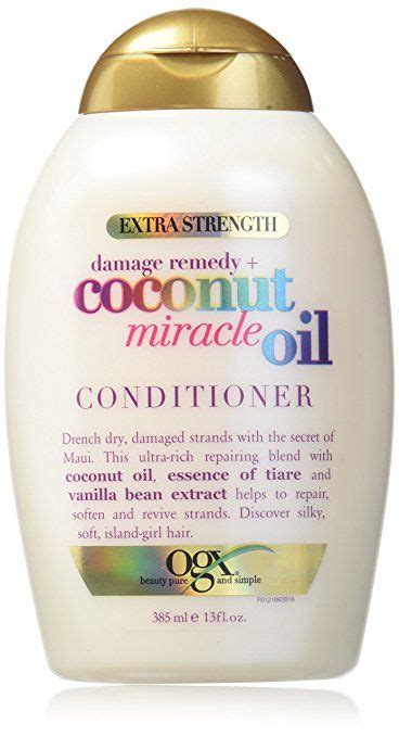 OGX Extra Strength Damage Remedy Coconut Miracle Oil Conditioner For