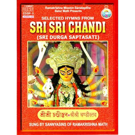 Selected Hymns From The Sri Sri Chandi Cd