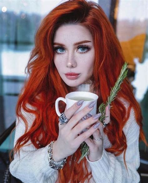 Ann Siren 🌿 Red Haired Beauty Ginger Hair Red Curls