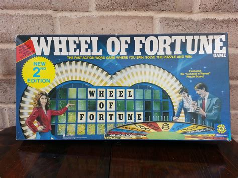 Wheel of Fortune Board Game Vintage Circa 1986 by DeAnnasAttic