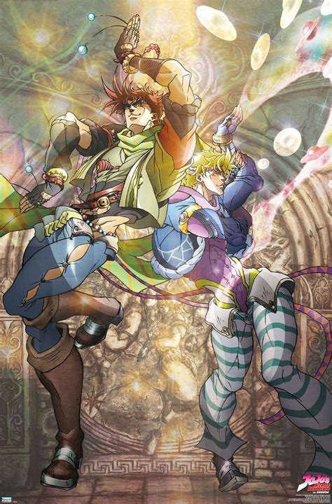 Buy Jojos Bizarre Adventure Duo Wall Poster 22375 X 34 Online At