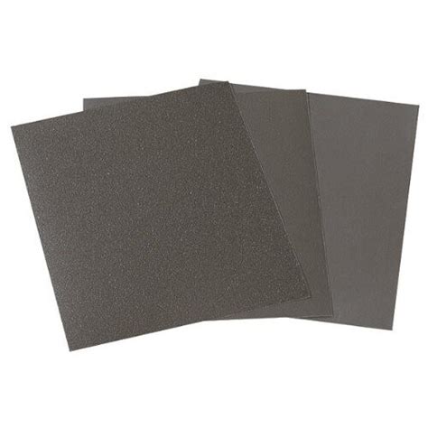 Wolfcraft 3119000 230 X 280mm Wet And Dry Sand Paper 280 400 600 1000 Grain Grit Pack Of 16 On