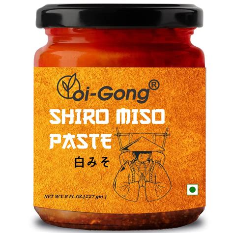 Oi Gong Shiro Miso Paste 227g Light Miso And Soy Based With Authentic