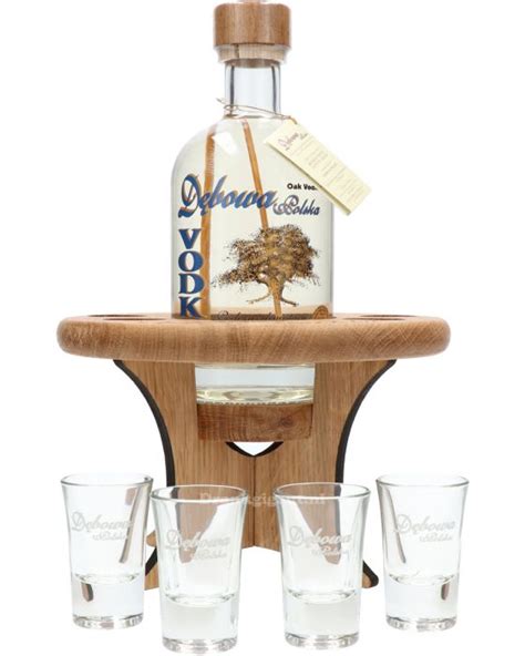 Debowa Oak Table Vodka Cadeaupakket Online Kopen Drankgigant De