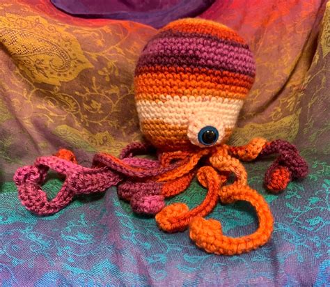 14 Chonky Crocheted Kraken Octopus Squid Handmade Stuffed Plushie