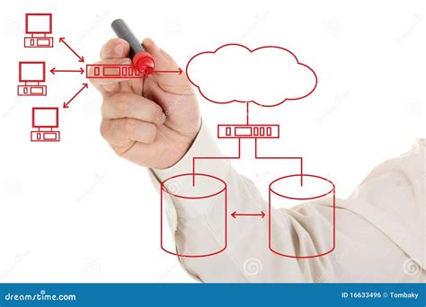 Engineer Drawing An Diagram Stock Photo Image Of Whiteboard Concept