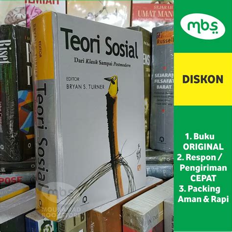 Jual Buku Teori Sosial Dari Klasik Sampai Postmodern Bryan S