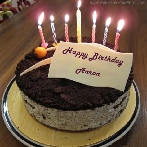 ️ Cute Birthday Cake For Aaron