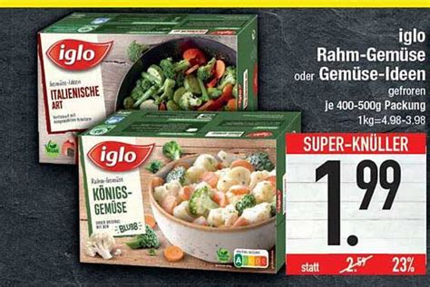 Iglo Rahm Gem Se Oder Gem Se Ideen Angebot Bei E Center Prospekte De