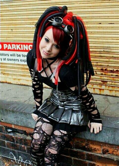 Pin By Jim King On Cybergoth Cyberpunk Photo Inspiration Hot Goth