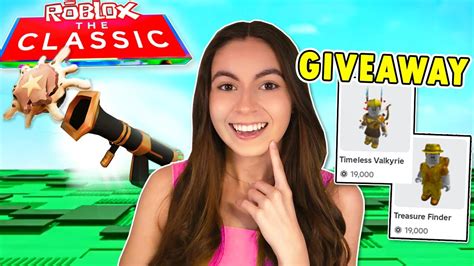 LIVE Roblox TIMELESS VALK GIVEAWAY STAR CREATOR PIES YouTube