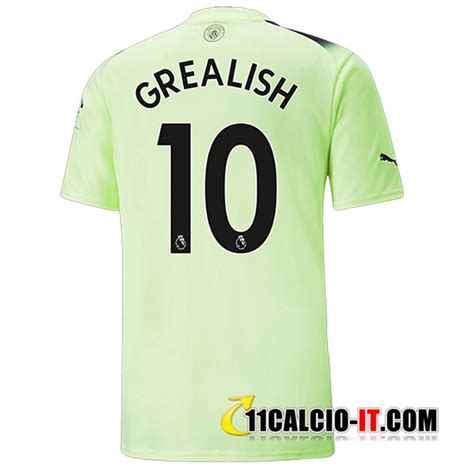 Comprare Maglie Calcio Manchester City GREALISH 10 2022 2023 Terza