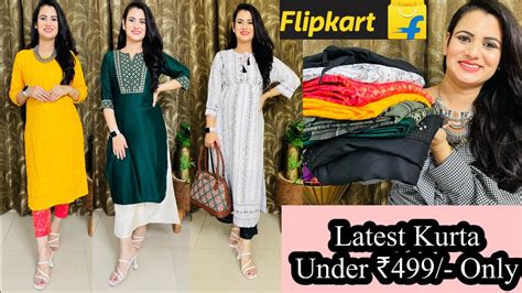 Summer Special Office Wear Flipkart Kurta Haul Under Chikankari