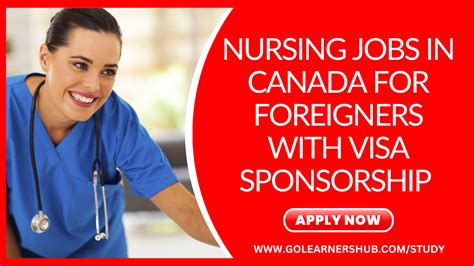 Nursing Jobs In Canada For Foreigners With Visa Sponsorship 2023 Apply