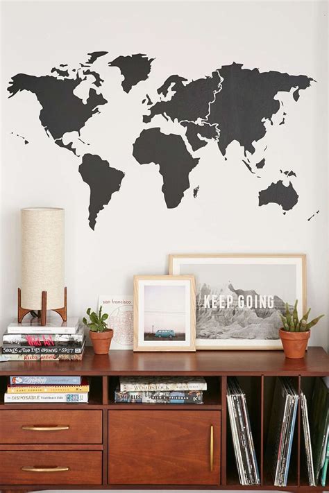 Map Of The World Wall Decor - Direct Map