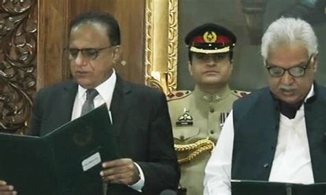 Former Justice Dost Muhammad Khan Takes Oath As Kp Cm Pakistan Dawn