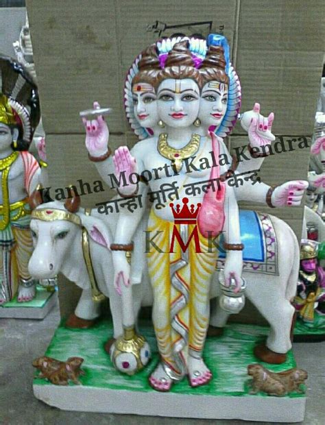 Painted Multicolor Marble Dattatreya Statue Temple At Rs 39000 In Jaipur