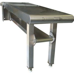 Stainless Steel Folding Gowning Bench - Gownrite Gowning Room Equipment