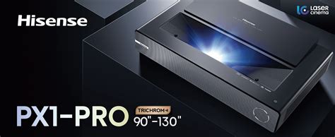 Hisense Px1 Pro Projetor Laser De Lançamento Ultra Curto 4k Com Suporte Android Tv 10 Dolby