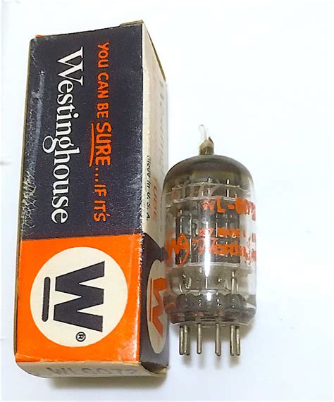 NOS GE 6072 Tube Black Plate Triple Mica Westinghouse AKG C12 Reverb