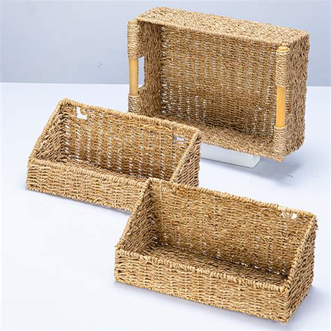 Wall Seagrass Basket For Storage — Vatima Home