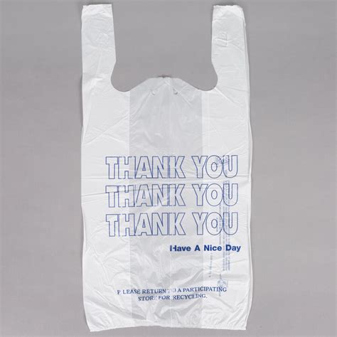 Size White Thank You T Shirt Bag Case