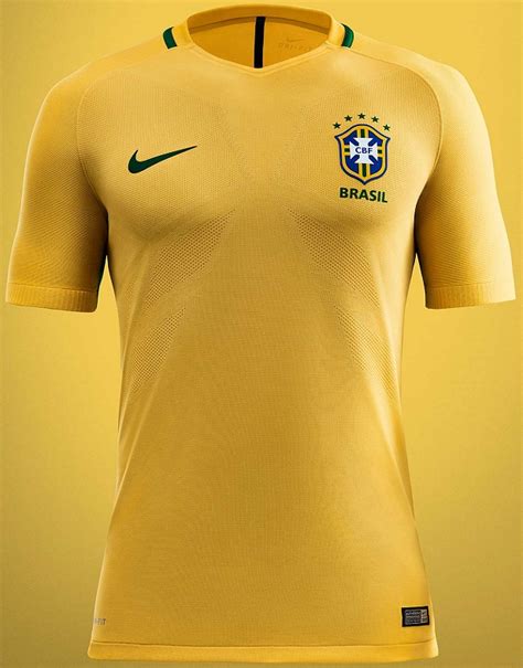 Nike Lança As Novas Camisas Da Seleção Brasileira Show De Camisas