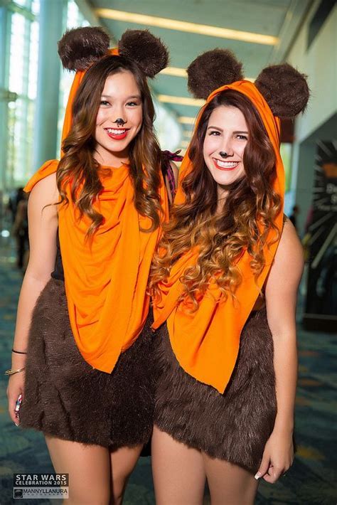 Ewoks At Star Wars Celebration 2015 Cosplay Star Wars Girls Star Wars