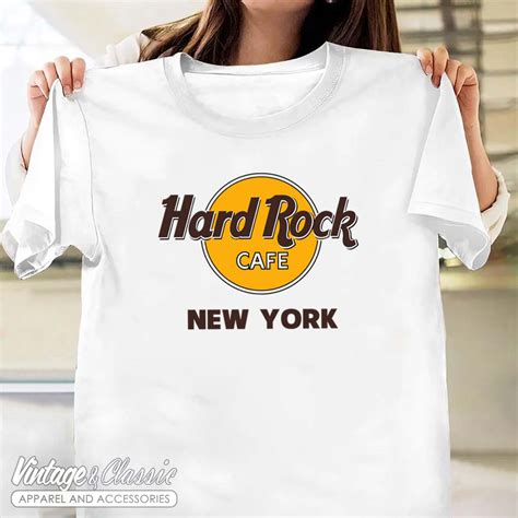 Hard Rock Cafe New York Classic Logo Shirt Vintagenclassic Tee