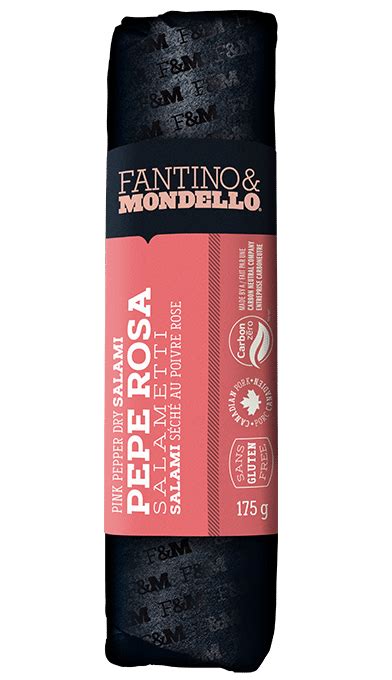 Dry Salametti Pink Pepper Charcuteries Fantino Mondello