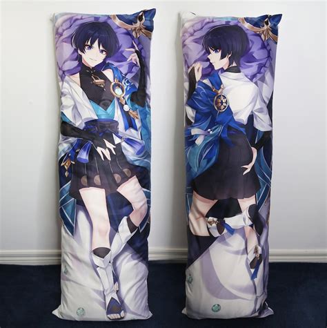 Wanderer Scaramouche Body Pillow Genshin Impact Dakimakura Etsy Canada