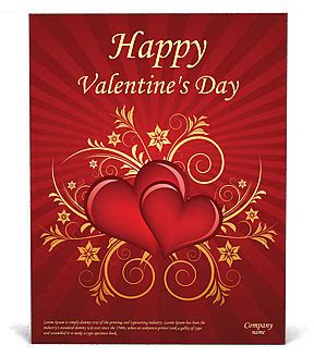 Valentines Day Poster Template & Design ID 0000000875 - SmileTemplates.com