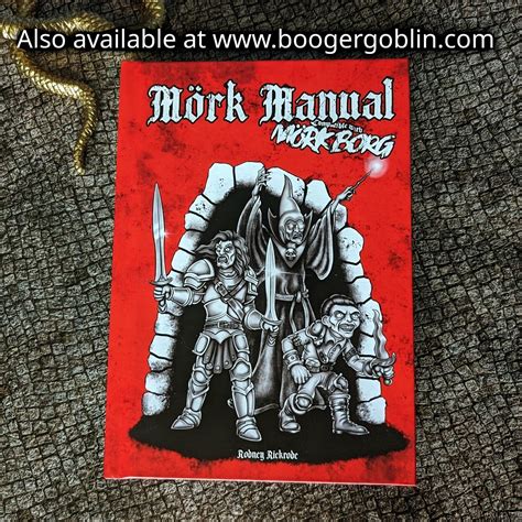 Mork Manual Mork Borg Compatible Bx Style Classic Fantasy Osr Rpg