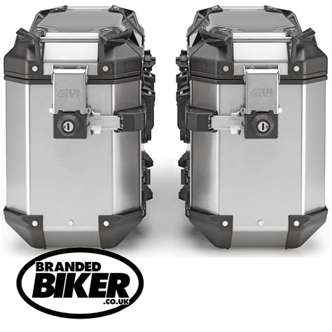 Givi Trekker Outback Evo Panniers Aluminium Litre Pair