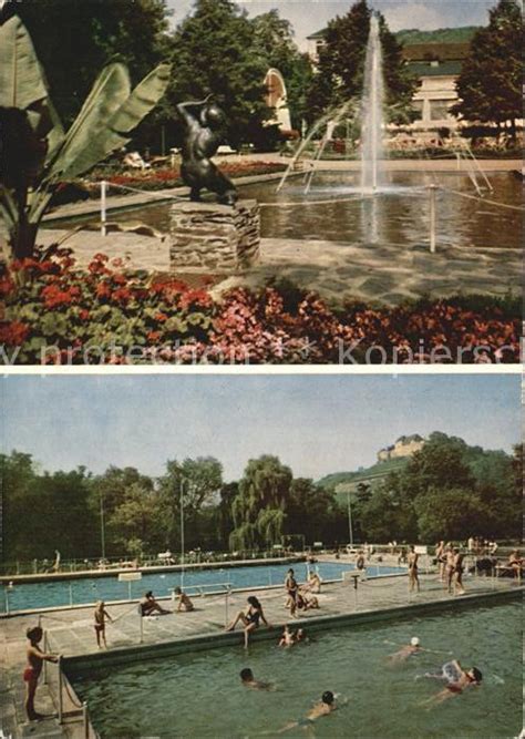 Bad Muenster Stein Ebernburg Kurpark Mit Kurhaus Thermal Sole