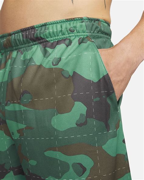 Nike Dri Fit Mens Camo Training Shorts Nike Nl