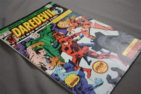 Daredevil 123 Marvel Comics 1975 Daredevil Black Widow Sal