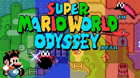 Super Mario World Odyssey • Super Mario World Rom Hack Youtube