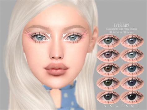 Angissi S Eyes A92 Sims 4 Cc Eyes Makeup Cc Sims 4 Cc Makeup