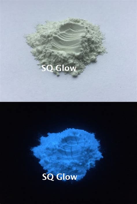 SQ Glow - Pure color pigment - Zinc sulfide - Yellow Green - KOC077 ...