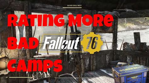 Rating More Bad Camps In Fallout 76 With Former Raider Lorespade Youtube