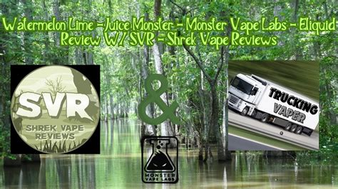 Watermelon Lime Juice Monster Monster Vape Labs Eliquid Review W