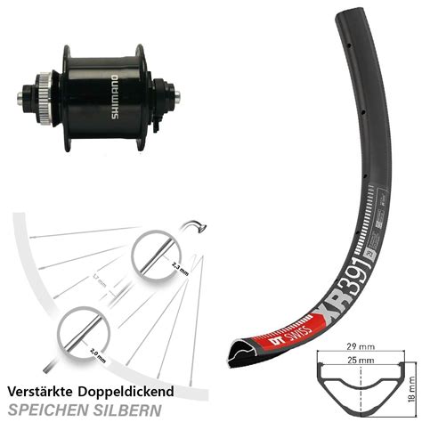 Centerlock Dynamo Vorderrad Qr Dt Swiss Xr Shimano Dh Ur D H