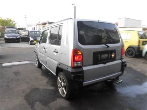 Daihatsu Naked Turbo G Package Silver Black Km