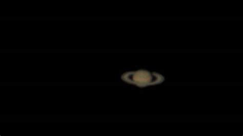 2013 02 13 Saturn With 10 Dobsonian Telescope Youtube