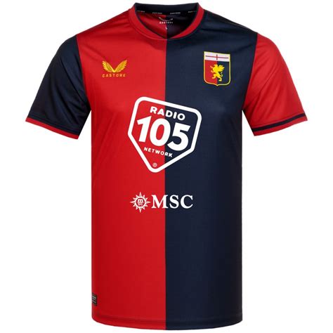 CASTORE 2022 23 GENOA HOME SHIRT LARGE La Campionessa Maglie Da