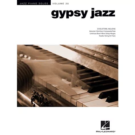 Hal Leonard Gypsy Jazz - Jazz Piano Solos Series Volume 20 | Musician's Friend